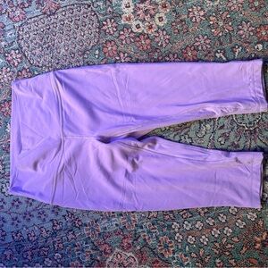 Lululemon Purple High-Waisted Leggings capris 8